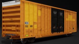 KCS 60ft Plug Door Boxcars