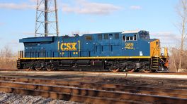 SS Raised Letter K5HLA For the CSX 969 ES44AH