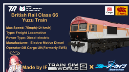 Class 66 Yuzu Train (Blue Archive)