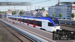 RABe 523 in der Fiktiven TEXRail lackierung