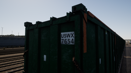 USWX Flat Car