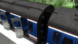Class 205 unit 205205 gangway patch