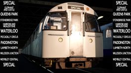 Metro Cammell 1972 Tube Stock – Old Style Destination Blind