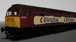 Celebrations Class 47 (EWS - English Welsh & Scottish Railway)
