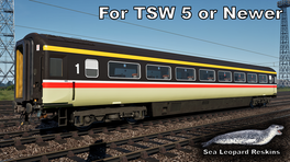 Mark 3a FO - Unbranded Intercity Swallow