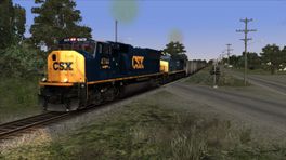CSX Flared Radiator SD70MAC