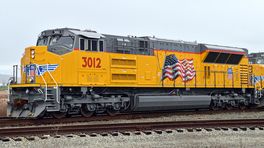 SS Raised Letter K5LA For the UP SD70ACE T4 