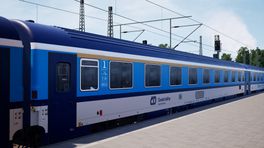 České dráhy original livery (first and second class) 