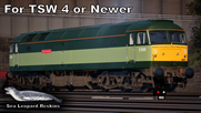 47401 - BR Green With Small Yellow Ends