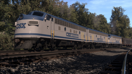 CSX F7A/B no.116/117 'Transportation' (CRR F7A/B Livery)