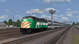 Burlington Northern E8 #9904