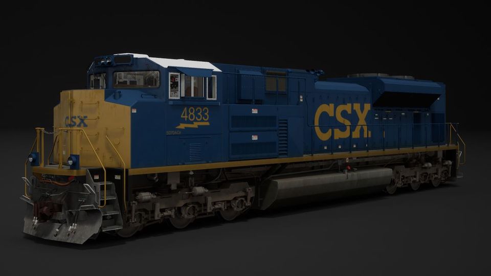 CSX SD70ACe #4833 - Train Sim Community