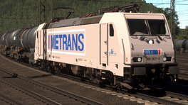 METRANS TRAXX F140 MS2 '386 007-9' (DRA BR185 Livery)