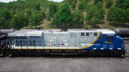 CSX ES44AH #1776 for HSC