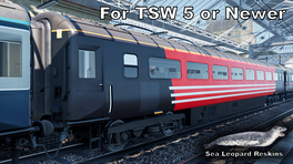 Mark 3a TSO - Unbranded Virgin Trains