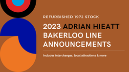 Refurbished 1972 stock: Bakerloo line Announcements