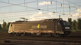 BR 185 Rail4Chem + BR 182 Triple Panto + boxXpress