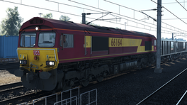 RHTT 66 full rework and painted in ex EWS DB hybrid livery.