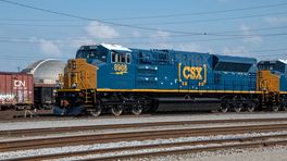 SS Raised Letter K5LA For the CSX SD70ACE-T4