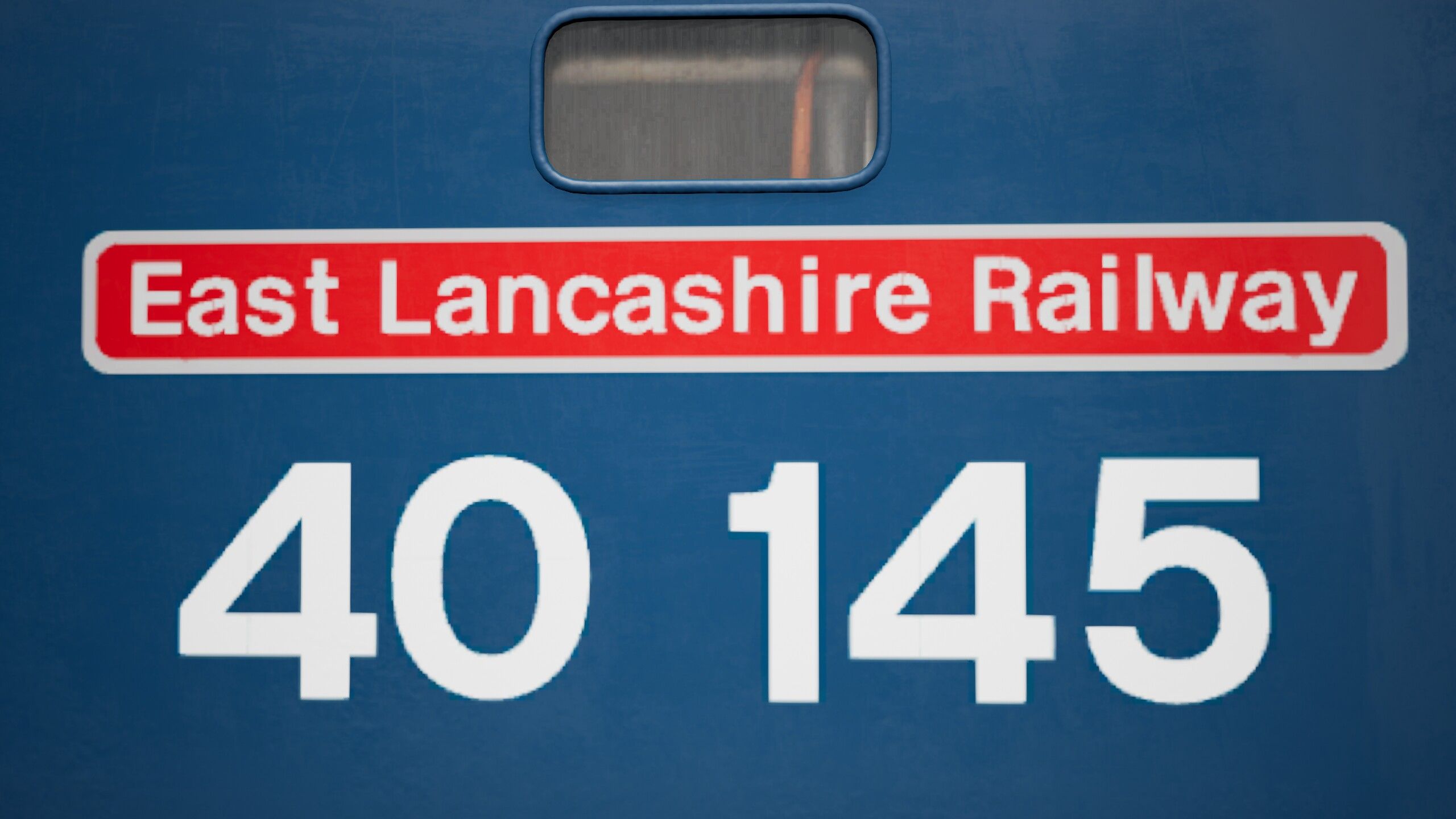 Class 40 No. 40145 'East Lancashire Railway' BR Large Logo Blue - Train ...