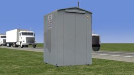 UP Crossing Relay Box