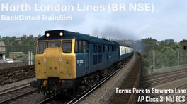 Ferme Park to Stewarts Lane - AP Class 31 ECS - BR Blue