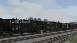 Illinois Central/Illinois Central Gulf 100 Ton Quad Hoppers