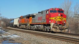 SS Sick Narrow Font K3LA (Dead 4a) For the BNSF Warbonnet C44-9W