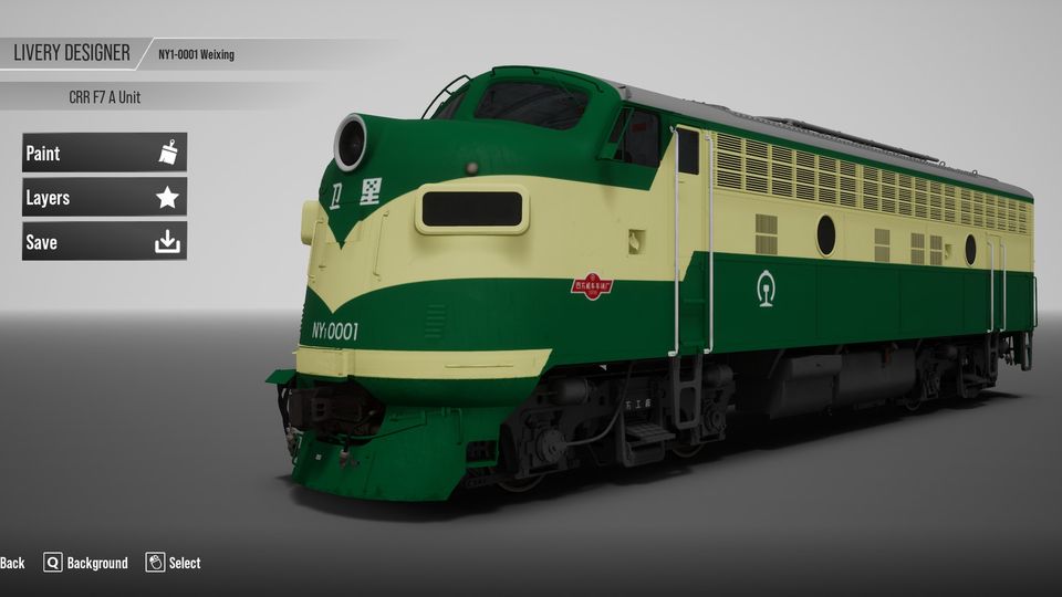 China Railway NY1 0001 quot Weixing quot livery for CRR F7A Train Sim Community