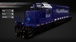 SD40-2 fiktiv in dern PANAM Railways