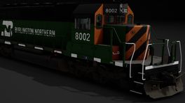 BN Tiger Stripe SD40