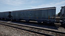 UP Lettering Grain Car