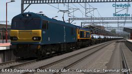[CB] 6X43 09:30 Dagenham Dock Recp Gbrf - Garston Car Terminal Gbrf