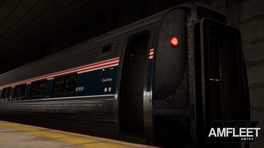 Amtrak Amfleet I Texture Enhancements