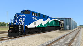 Run8 V3 General Electric (GECX) ES44 Demonstrator Pack