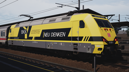 101 082-6 in "bkk-ost" advertising livery