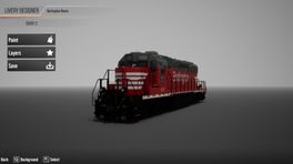Burlington Route SD40