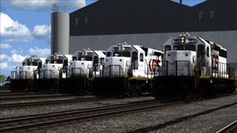 JR KCS White Ghost SD40-2 Set 