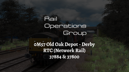[AH] 0M57 Old Oak Depot – Derby RTC (Network Rail)