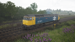 Class 47 47971 "Robin Hood" in Large Logo Blue ***Updated to Rectify Missing Layers Issue***