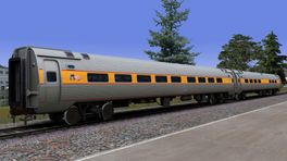 Union Pacific Amfleet Coaches
