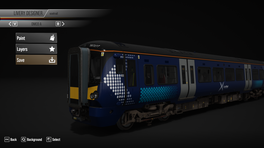 BML 387 in Scot Rail Saltaire Livery. (3 variants)