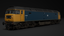 Class 47 47586 in Hybrid BR Blue Livery