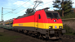 ŽRSMT MŽ 443 002 'Transport Skopje' (DRA BR185 livery)