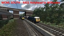 WCML SOUTH -  4A51 Holyhead CT to Willesden FLT (1974)