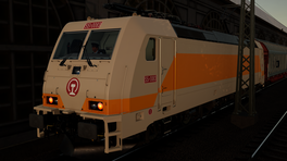 CR ShaoShan SS7 'Freight' 0083 (DRA MRCE BR 185.5 Livery)