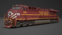 Norfolk Southern ES44AC Heritage Unit #8104 in Lehigh Valley RR Livery