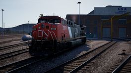 CSX AC4400CW CN Canadian National