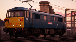 Caledonian Sleeper Class 87 - 87002 'Royal Sovereign'