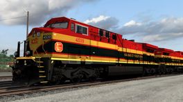 GE AC4400CW KCSM - Southern Belle (Static Numbers)